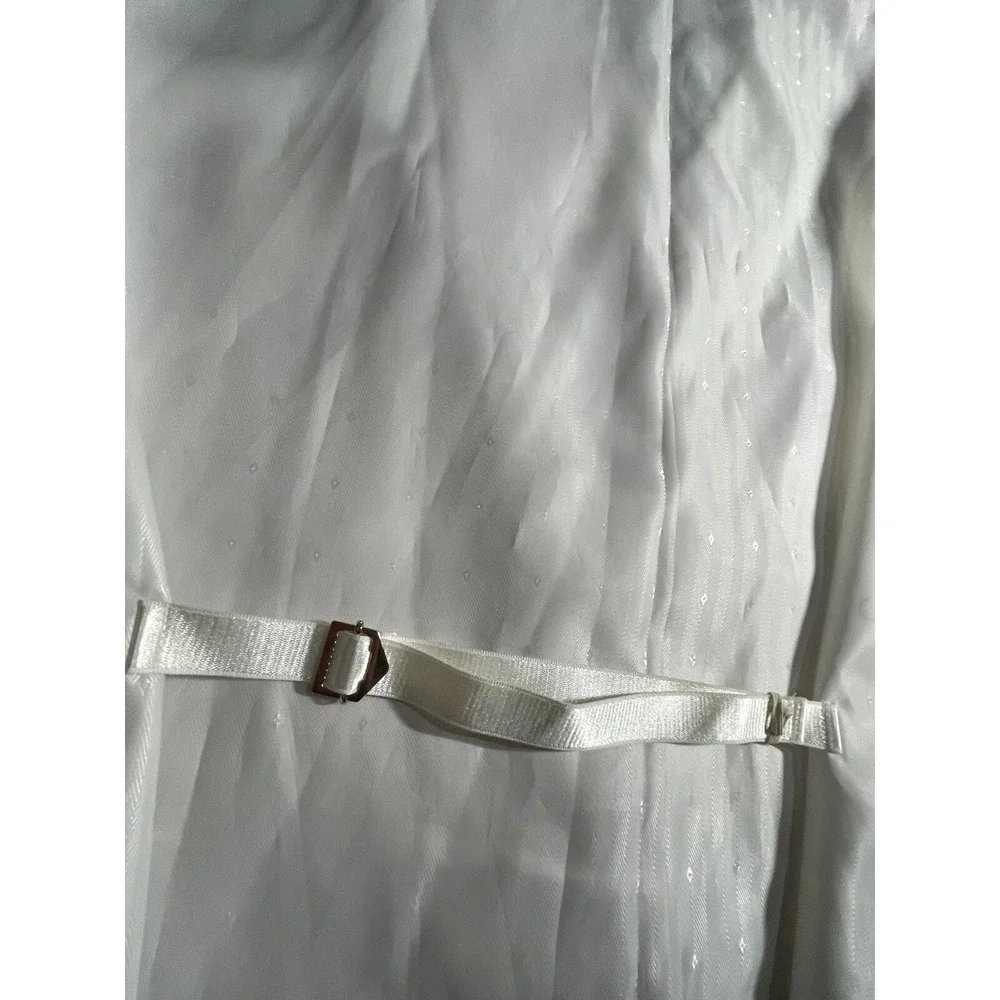 Vintage Polo Ralph Lauren‎ Lapel Vest Mens XL Coral White Button